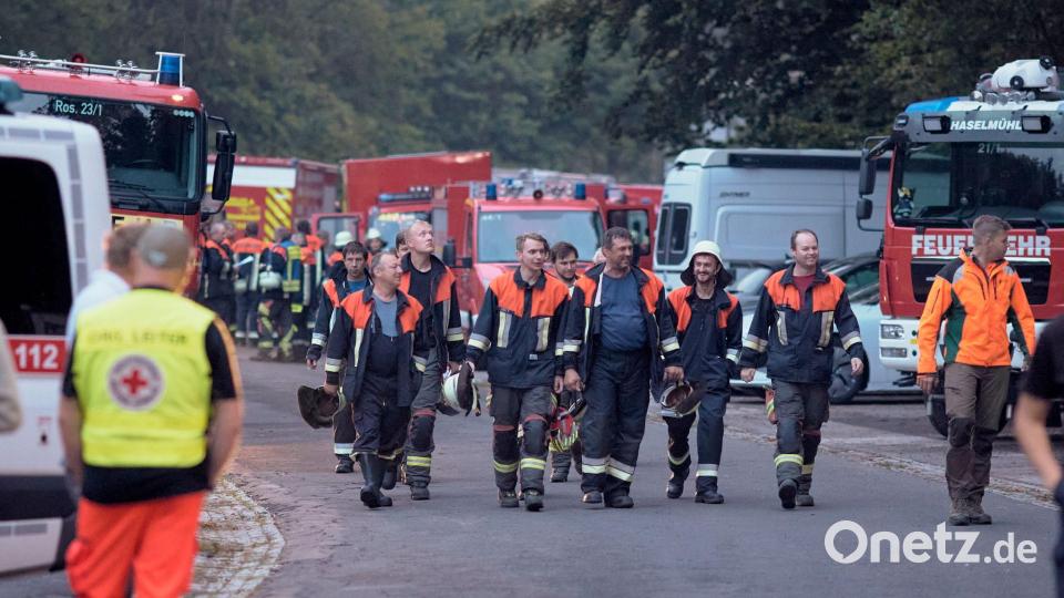 Der Waldbrand bei Freudenberg sorgte für einen Großeinsatz. Bild: Tizian Gerbing/dpa
