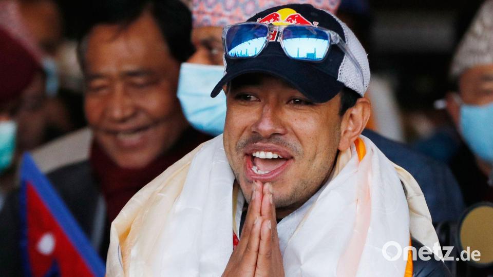Purja war in der Bergsteigerszene ein Star. Bild: Niranjan Shrestha/AP/dpa