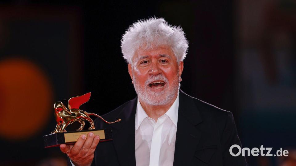 2024 gewann Almodóvar für „The Room Next Door“ in Venedig den Goldenen Löwen. (Archivbild) Bild: Vianney Le Caer/Invision/AP/dpa