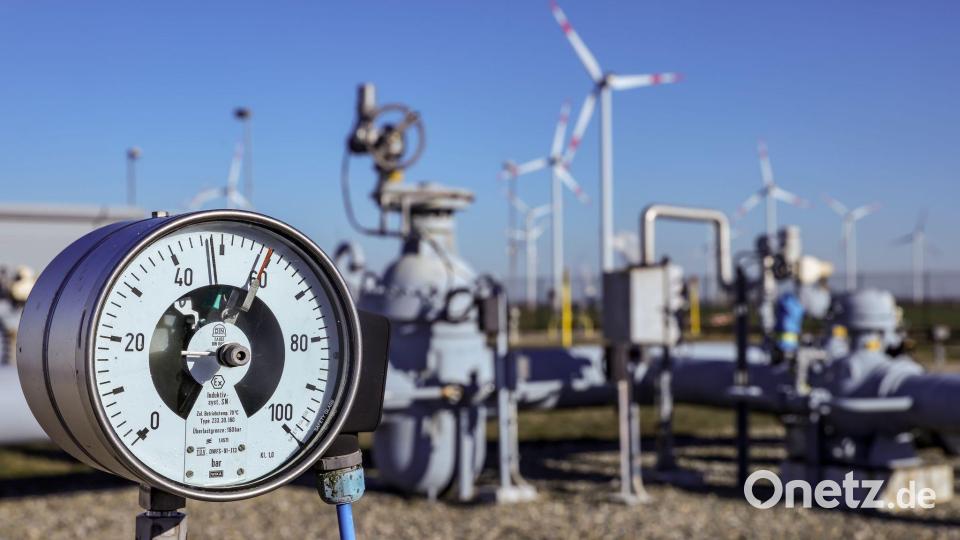 Eine Gasreserve soll 2027 aufgebaut werden. (Archivbild) Bild: Jan Woitas/dpa