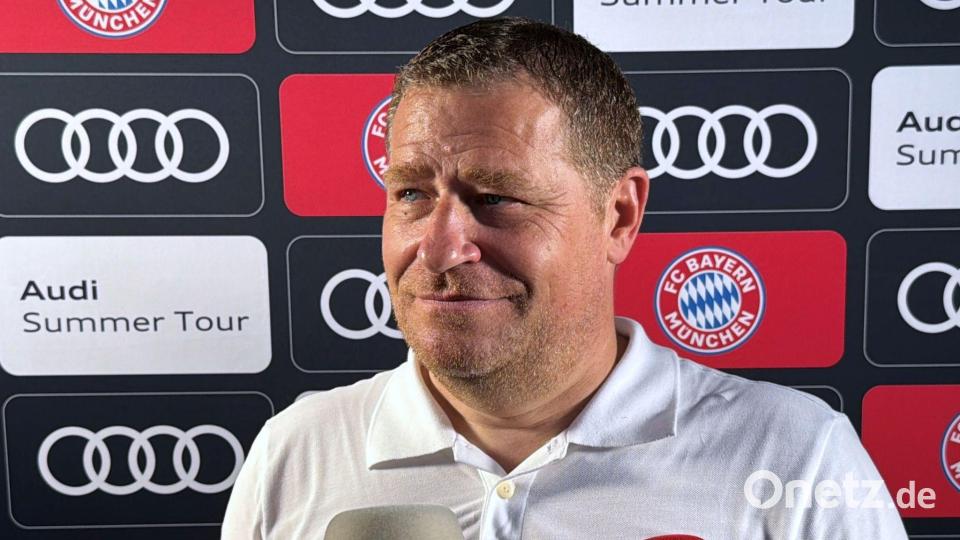 Darf sich über Lob freuen: Sportvorstand Max Eberl. Bild: Christian Kunz/dpa
