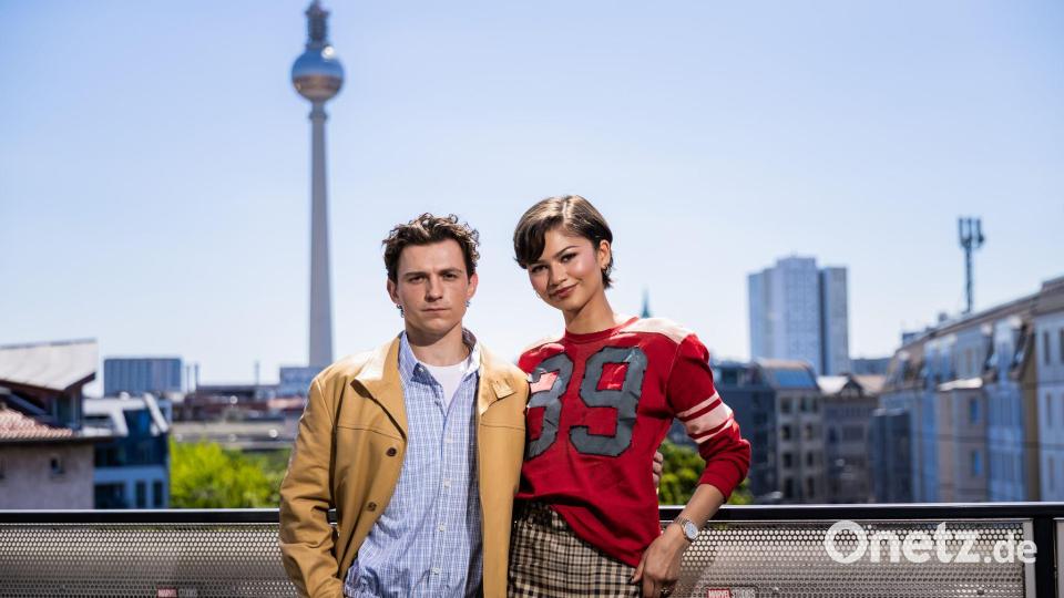 „Spider-Man: Brand New Day“ ist die vierte Verfilmung mit Tom Holland als Peter Parker alias Spider-Man und Zendaya in der Rolle seiner Freundin. (Archivbild) Bild: Christoph Soeder/dpa