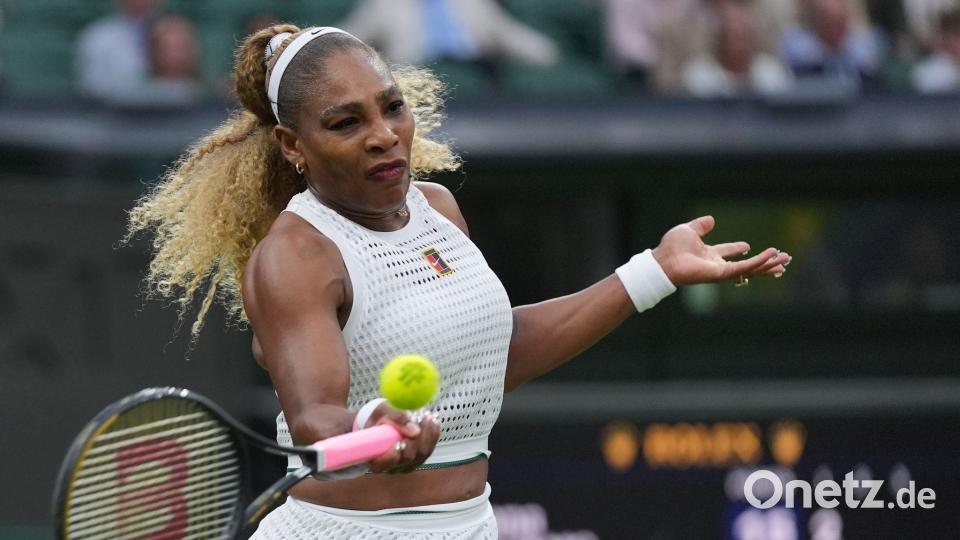 Serena Williams trat in Wimbledon nur im Einzel an. (Archivfoto) Bild: Maja Smiejkowska/AP/dpa