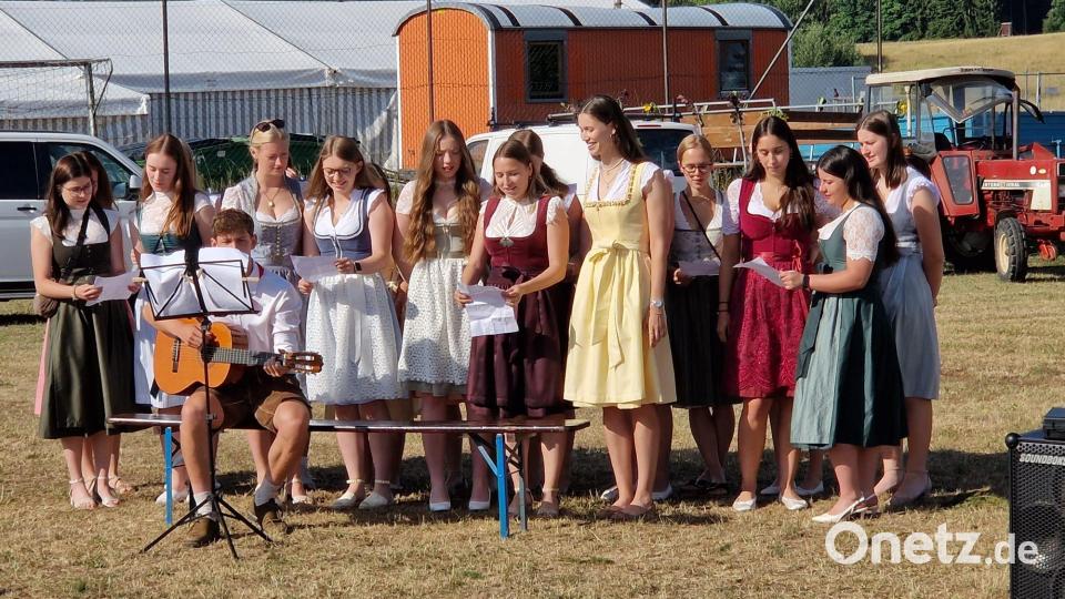 Die Kirwamoila umrahmten den Gottesdienst musikalisch. Bild: Jürgen Leißner