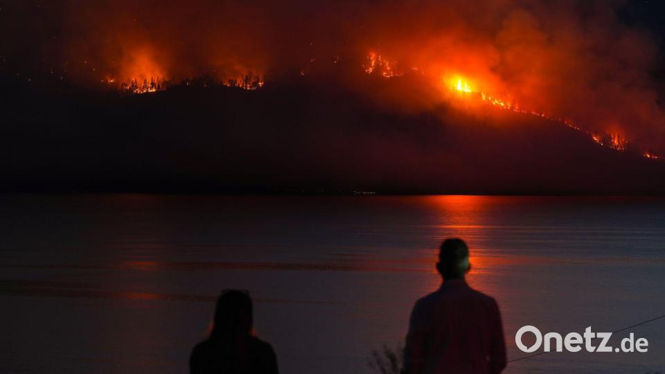 Waldbrände wüten immer noch in Kanada. Bild: Darryl Dyck/The Canadian Press via AP/dpa