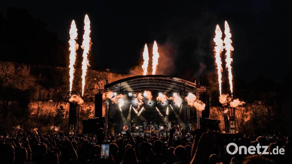 Die Pyroshow von Stahlzeit ist ein Erlebnis. Bild: Marco Stahl