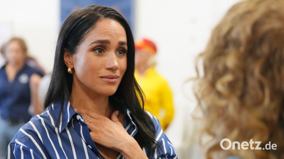 Von ihren Kritikern wird Meghan oft fehlende Authentizität vorgeworfen. (Archivbild) Bild: Jonathan Brady/Pool PA/AP/dpa