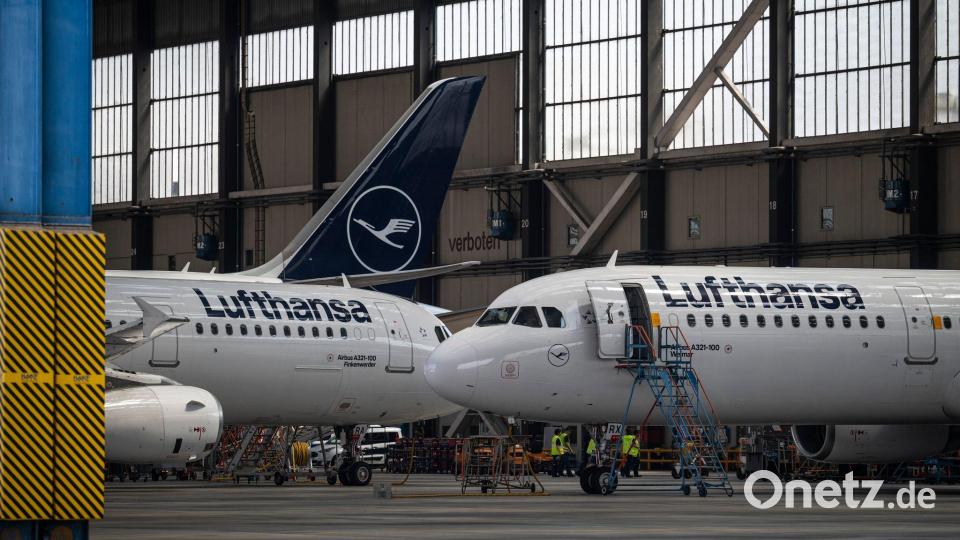 Streiks und teures Kerosin haben Lufthansa das Geschäft erschwert. (Archivbild) Bild: Hannes P. Albert/dpa