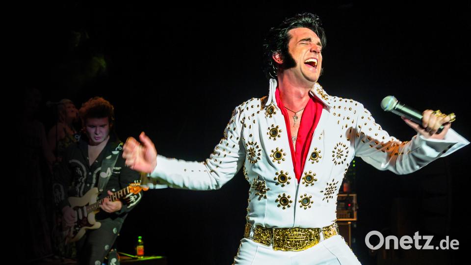 Nils Strassburg bringt Elvis' Musik auf die Bühne. Bild: Andrea Pelz