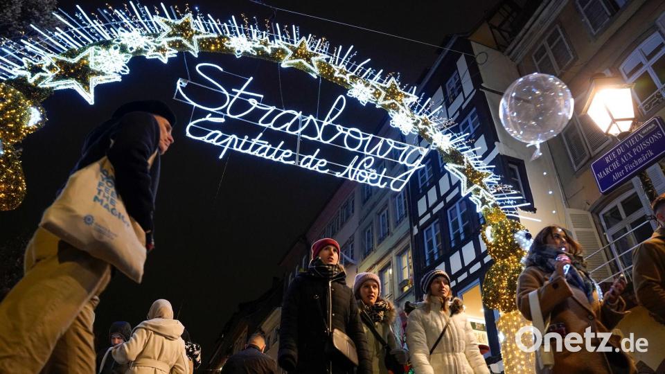 Der Weihnachtsmarkt in Straßburg lockt inzwischen über drei Millionen Besucher (Archivbild). Bild: Robin Jerstad/Robin Jerstad/ZUMA Press Wire/dpa