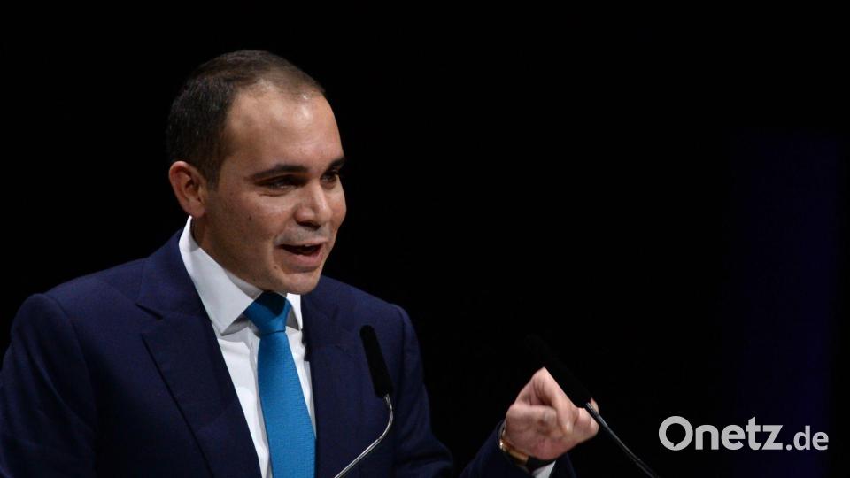 Trat gegen Infantino bei der Präsidentschaftswahl der FIFA 2016 an: Prinz Ali bin al-Hussein aus Jordanien. (Archivbild) Bild: picture alliance / dpa