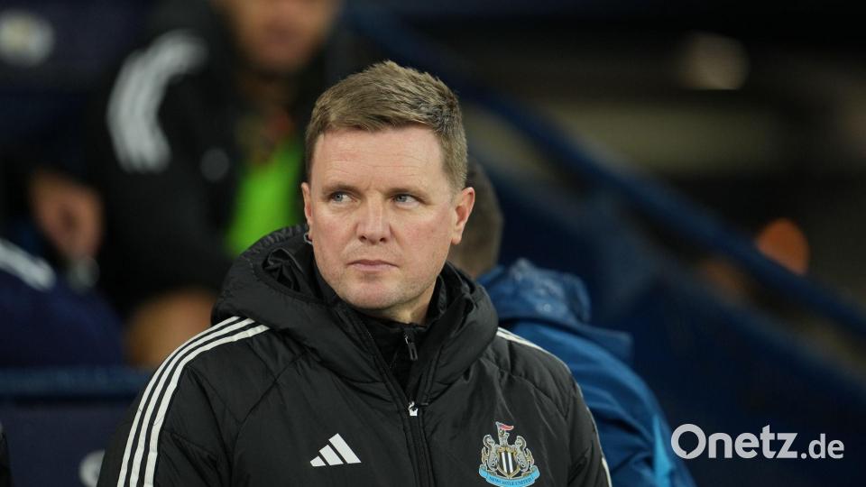 Eddie Howe musste seinen Posten bei Newcastle räumen. (Archivbild) Bild: Jon Super/AP/dpa