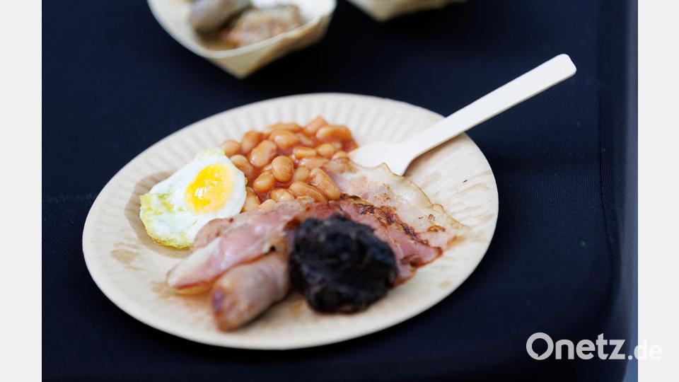 Wer in England das klassische Frühstück genießt, ist danach erstmal satt. Bild: Eduardo Parra/Zuma Press/dpa