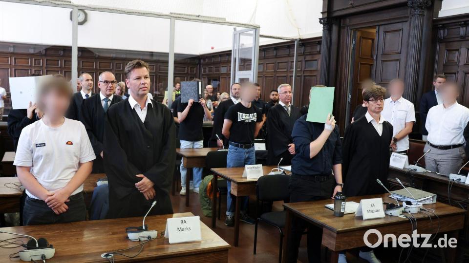 Alle Angeklagten wurden wegen Mitgliedschaft oder Unterstützung der rechten Terrorgruppe verurteilt. Bild: Christian Charisius/dpa