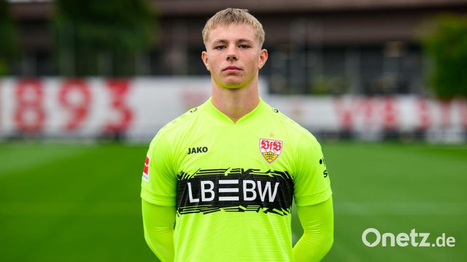 Einer wie Jonas Urbig? Fürths neuer Torhüter Florian Hellstern. (Archivbild) Bild: Tom Weller/dpa