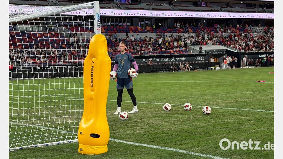 Manuel Neuer kehrt ins Tor zurück. Bild: Christian Kunz/dpa