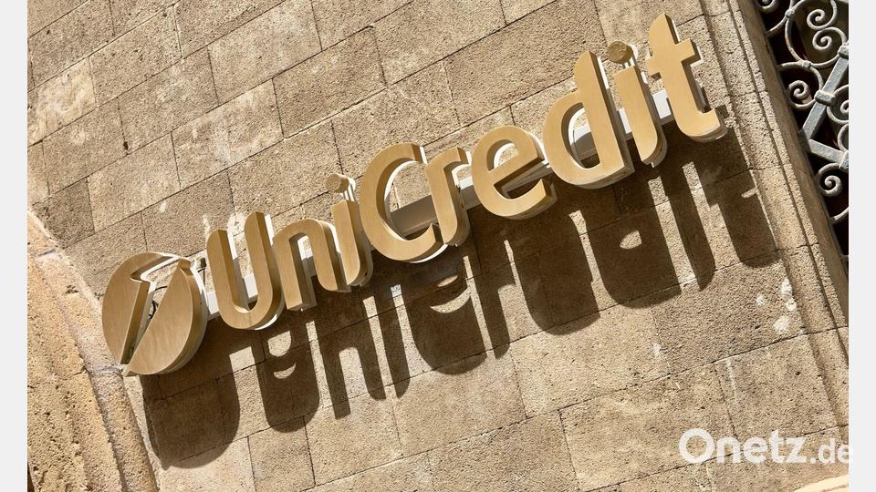 Die italienische Großbank Unicredit erwartet nach jüngsten Aussagen bald die Kontrollübernahme der Commerzbank. (Archivbild) Bild: Peter Kneffel/dpa