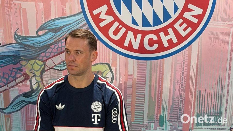 Manuel Neuer kehrt gegen Aston Villa ins Bayern-Tor zurück. Bild: Christian Kunz/dpa
