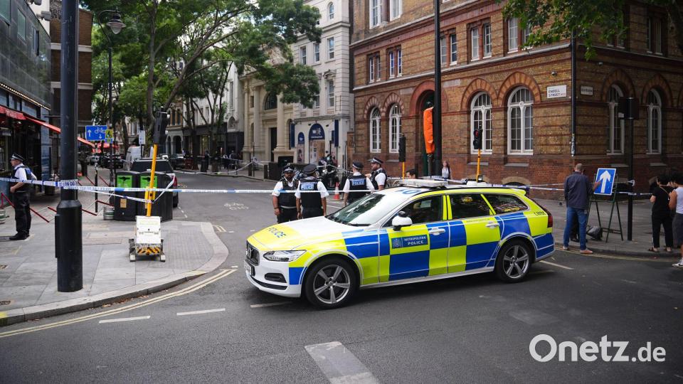 Mehrere Menschen wurden am Mittwoch in London niedergestochen. Bild: James Manning/PA Wire/dpa