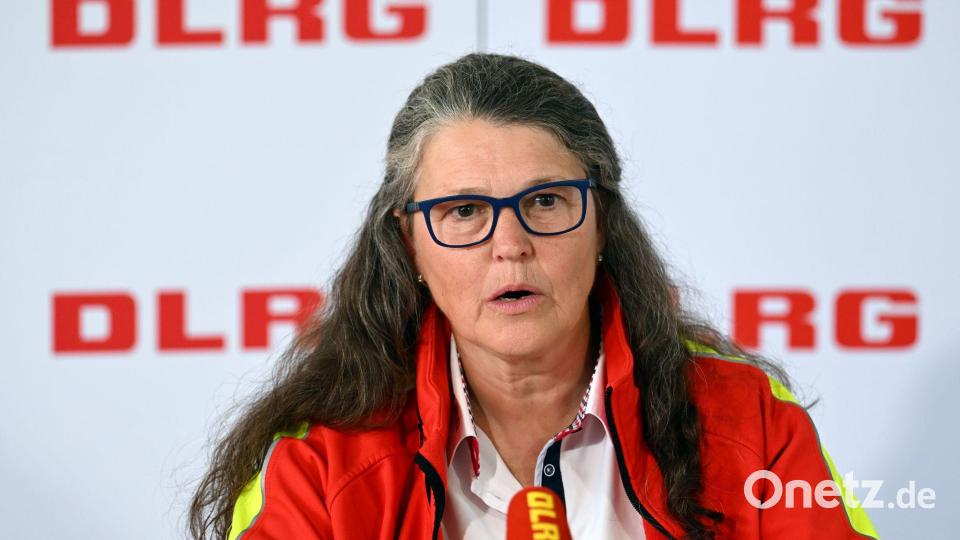 „Je heißer es ist, desto mehr zieht es Menschen ans Wasser“, sagte die DLRG-Präsidentin Ute Vogt. Bild: Federico Gambarini/dpa