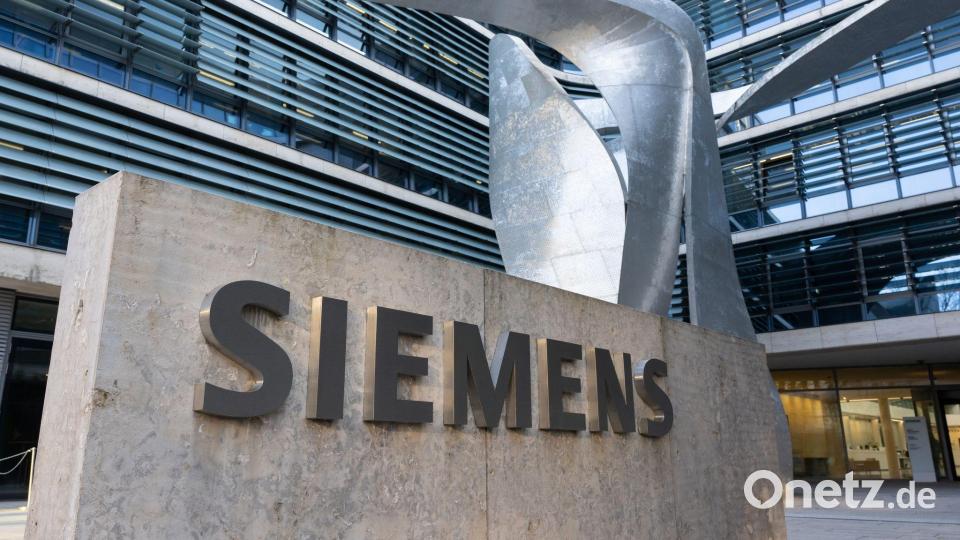 Siemens erhöht die Prognose. (Archivbild) Bild: Sven Hoppe/dpa