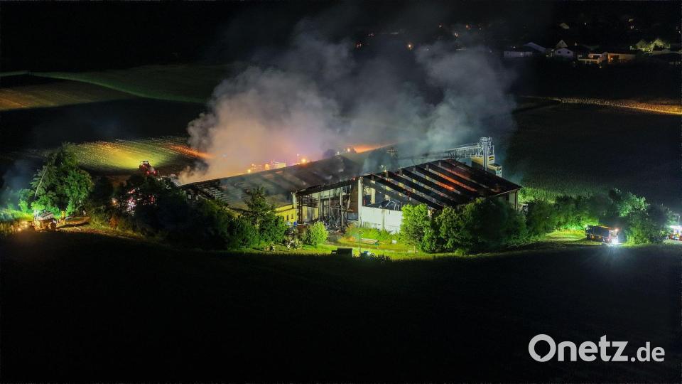 Über 1.000 Schweine wurden bei dem Brand getötet. Bild: Jason Tschepljakow/dpa