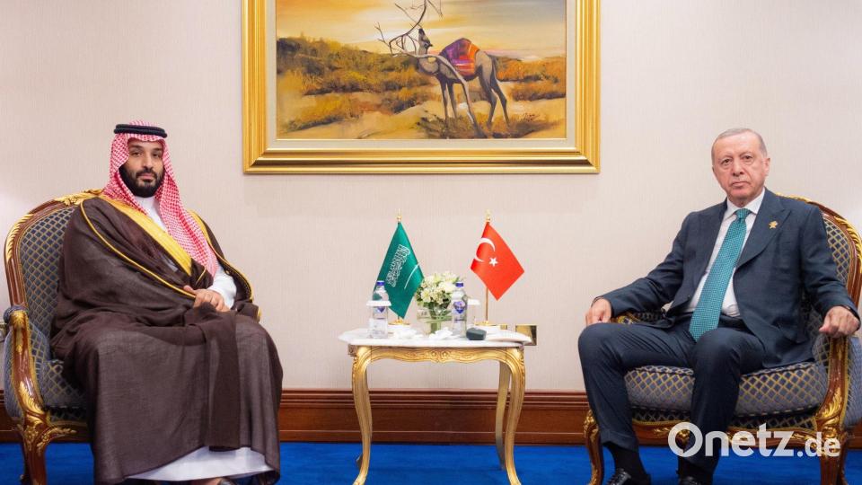 Erdogan wird zu einem Besuch in Saudi-Arabien erwartet. (Archivbild) Bild: -/SPA/dpa