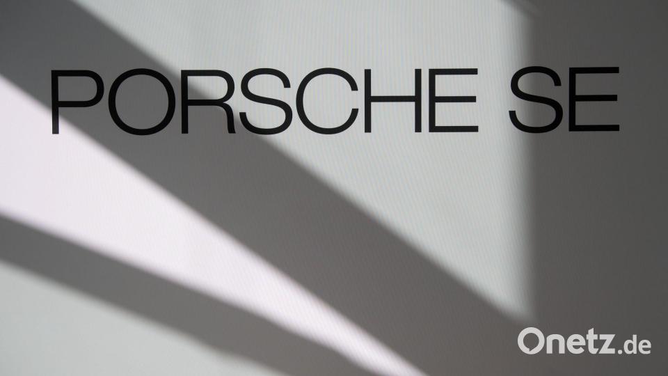 Porsche SE mit Milliardenverlust. (Archivbild) Bild: Marijan Murat/dpa