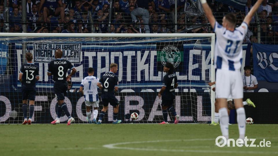 Hertha BSC erzielte das erste Tor der neuen Zweitliga-Saison. Bild: David Ebener/dpa