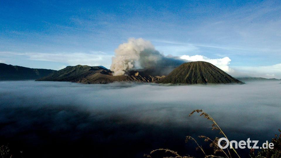 Ein Besuch am Bromo ist eine der schönsten Naturerfahrungen in Indonesien. (Archivbild) Bild: picture alliance / dpa
