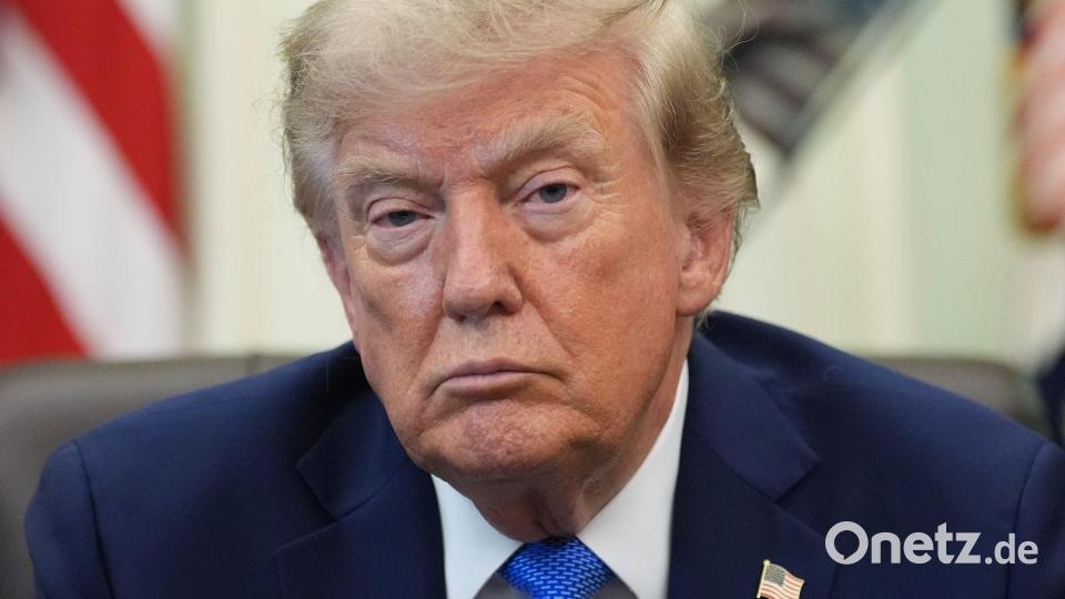 Trump rechnet nach eigenen Worten mit einem baldigen Ende des Iran-Kriegs. Bild: Alex Brandon/AP/dpa