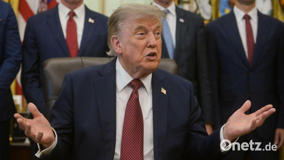 Trump ist als vehementer Windkraftgegner bekannt. (Archivbild) Bild: Rod Lamkey/FR172078 AP/dpa