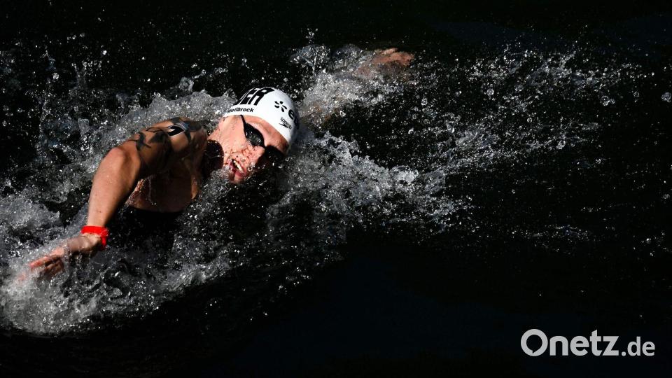 Florian Wellbrock sicherte Deutschland den EM-Titel. Bild: Julien De Rosa/AFP/dpa