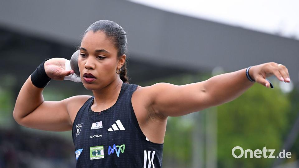 Olympiasiegerin Yemisi Mabry ist bei der EM nicht die Top-Favoritin. (Archivbild) Bild: Sven Hoppe/dpa