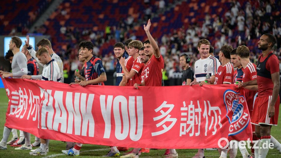 Der FC Bayern blickt zufrieden auf die Asien-Tour zurück. Bild: Jayne Russell/ZUMA Press Wire/dpa