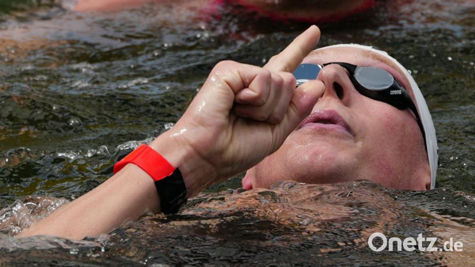 Florian Wellbrock war der überragende Schwimmer in der Seine. (Archivbild) Bild: Dimitar Dilkoff/AFP/dpa