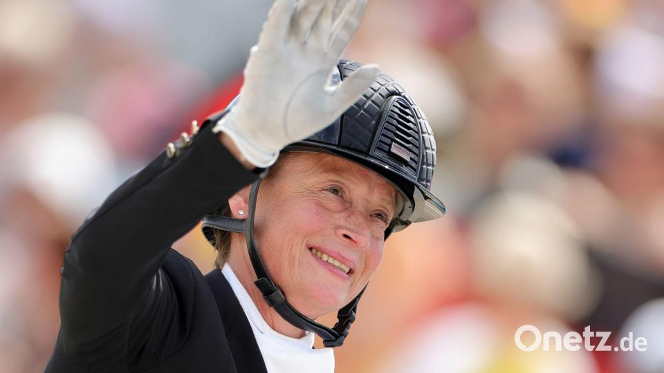 Isabell Werth feierte bei den Olympischen Spielen in Paris zwei Medaillen und will bei der WM weiteres Edelmetall gewinnen. (Archivbild) Bild: Rolf Vennenbernd/dpa