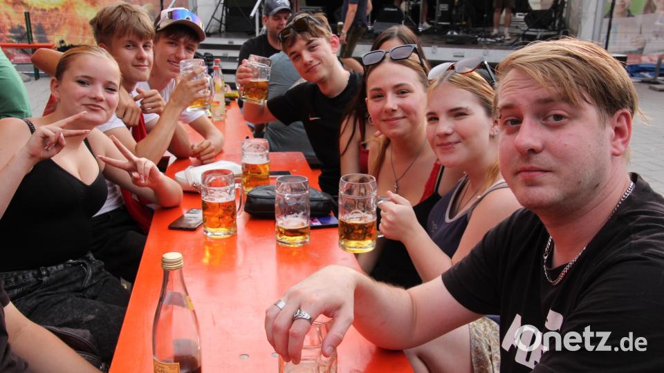 Auch die junge Generation kam zum Fest der Feuerwehr Bild: Konrad Rosner