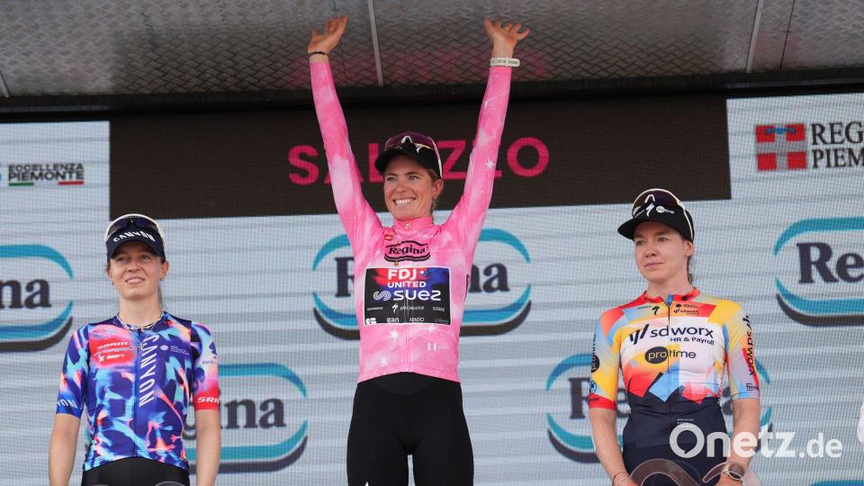 Beim Giro d'Italia fuhr Niedermaier sogar auf den zweiten Platz. Bild: Davide Spada/LaPresse via ZUMA Press/dpa