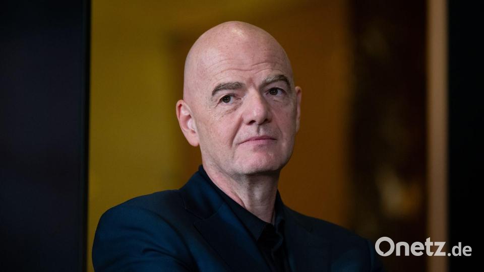 Gianni Infantino steht in der Dauerkritik. (Archivbild) Bild: Sven Hoppe/dpa