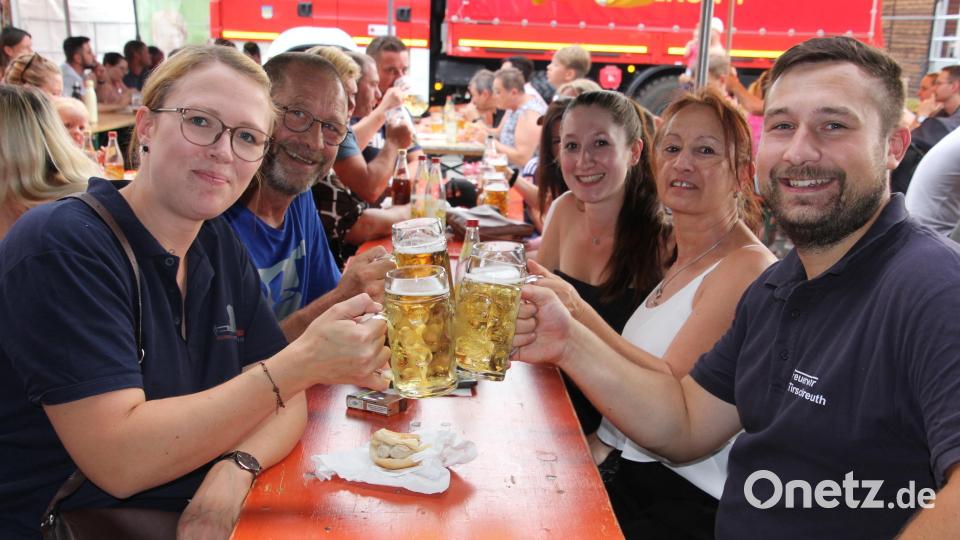 Bei den Festbesuchern herrschte eine gute Stimmung. Bild: Konrad Rosner