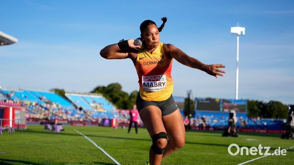 Holte wie vor zwei Jahren EM-Bronze: Yemisi Mabry. Bild: Matthias Schrader/AP/dpa