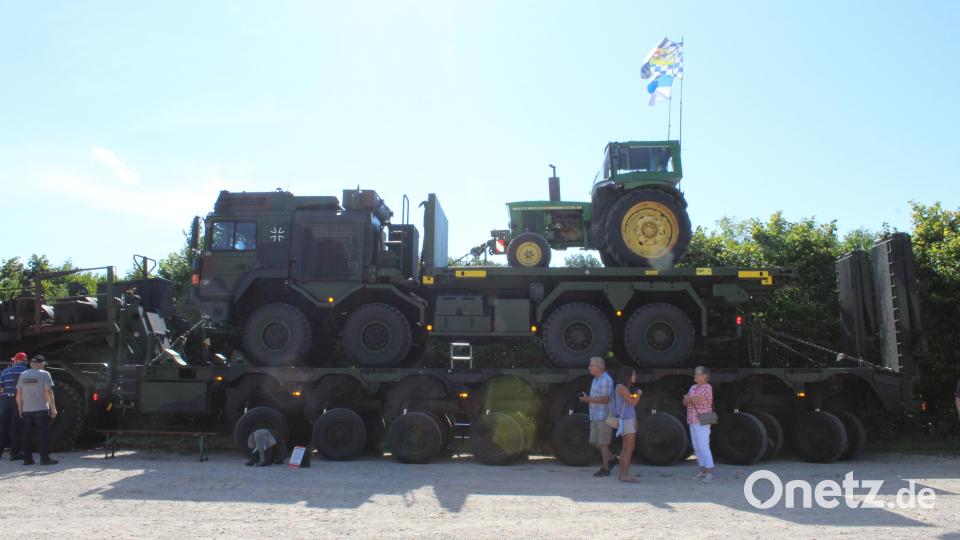 Der "Begrüßungselefant" der Bundeswehr. Bild: Hans Siess