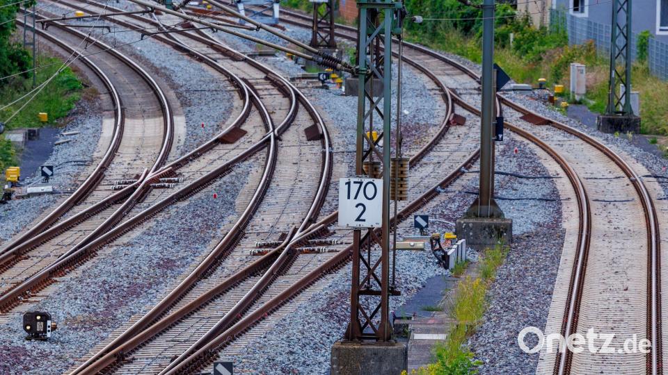 Immer wieder gab es zuletzt Probleme bei der Sanierung wichtiger Bahnkorridore. (Archivbild) Bild: Jens Büttner/dpa