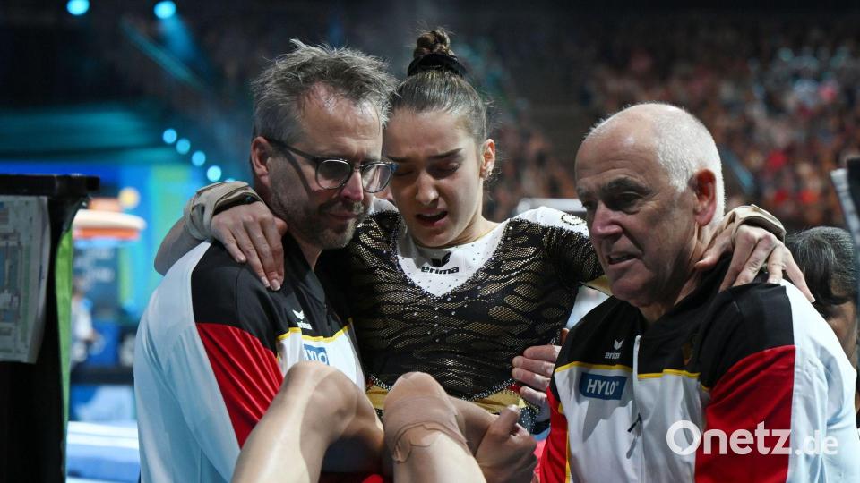 Helen Kevric erlitt in Leipzig eine schlimme Knieverletzung. (Archivbild) Bild: Marijan Murat/dpa