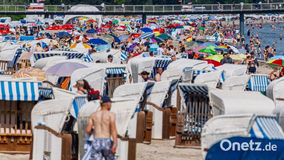 Die Übernachtungszahlen waren im Juni leicht rückläufig. (Archivbild) Bild: Markus Scholz/dpa