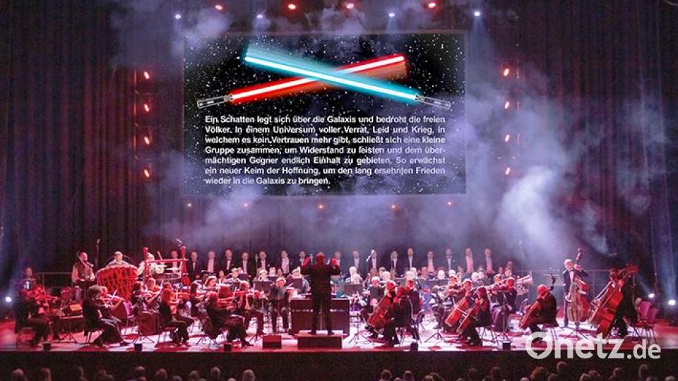 Das galaktische Musik-Erlebnis „The Music of Star Wars“ in der Max-Reger-Halle. Bild: Ulli Gerhartz