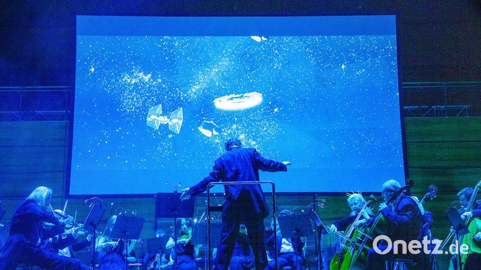 Das galaktische Musik-Erlebnis „The Music of Star Wars“ in der Max-Reger-Halle. Bild: Ulli Gerhartz