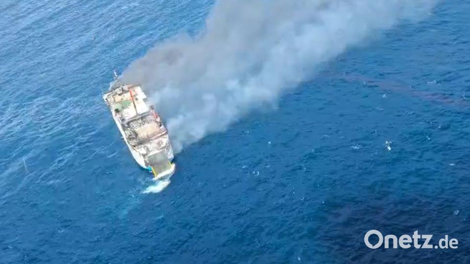 Die Passagiere und Crew sind laut Behördenangaben in Sicherheit. Bild: BASARNAS/BASARNAS/AP/dpa