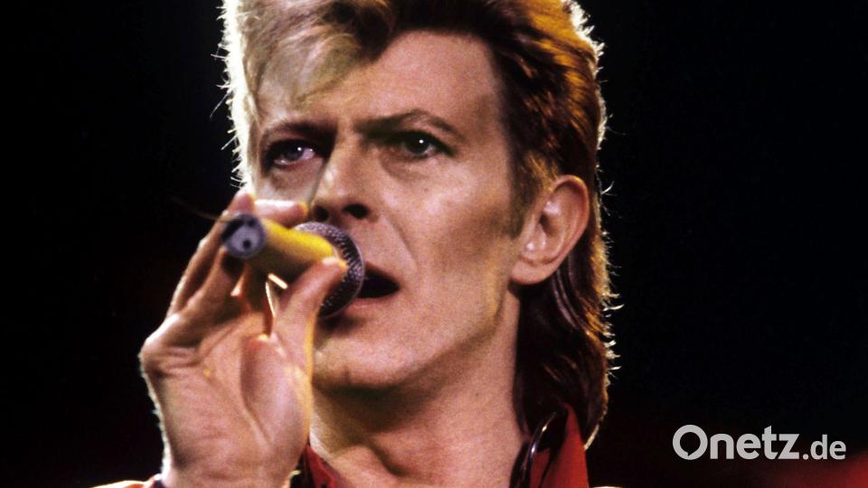 David Bowie im Jahr 1987. Bild: Harald Menk/dpa